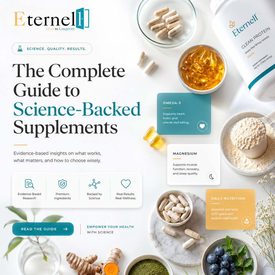 The Complete Guide to Supplements: What Works, What Doesn't & Why