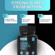 Calcium + Vitamin D3 K2 MK-7 Tablet – 500 mg