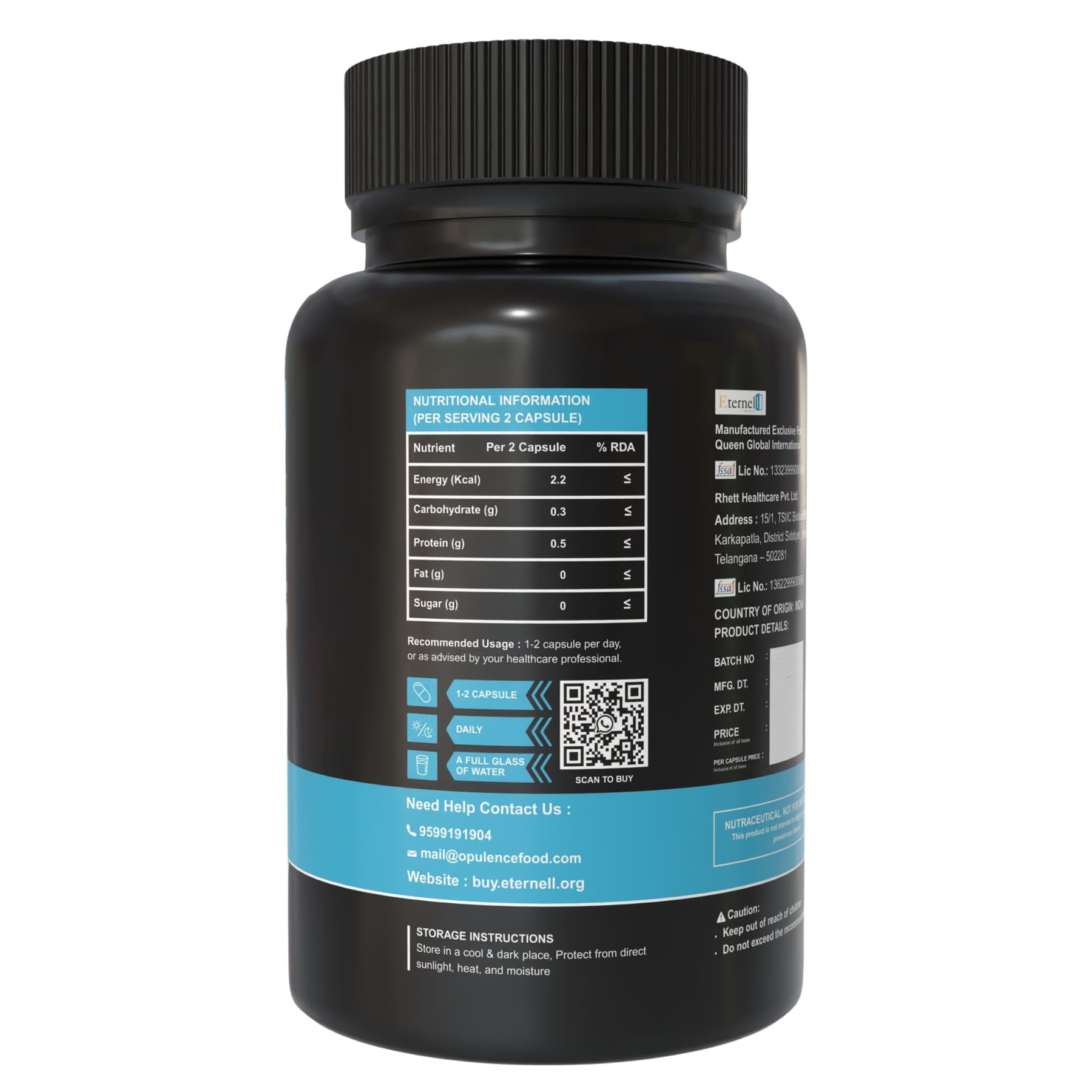 L-Cystine - 500mg Capsules