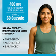 Spirulina Capsules - 400 mg