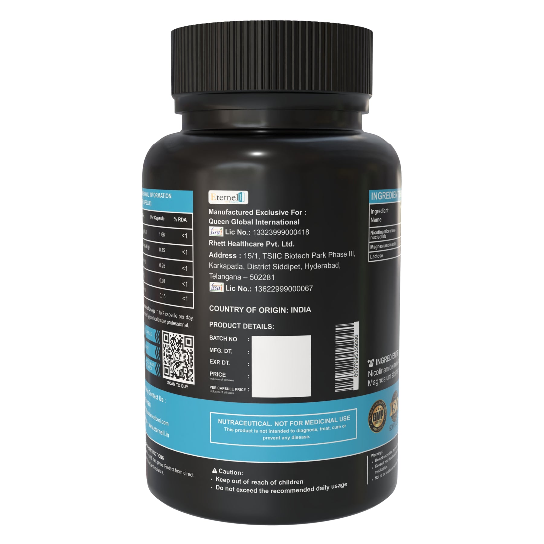 β - NMN Capsule - 410mg
