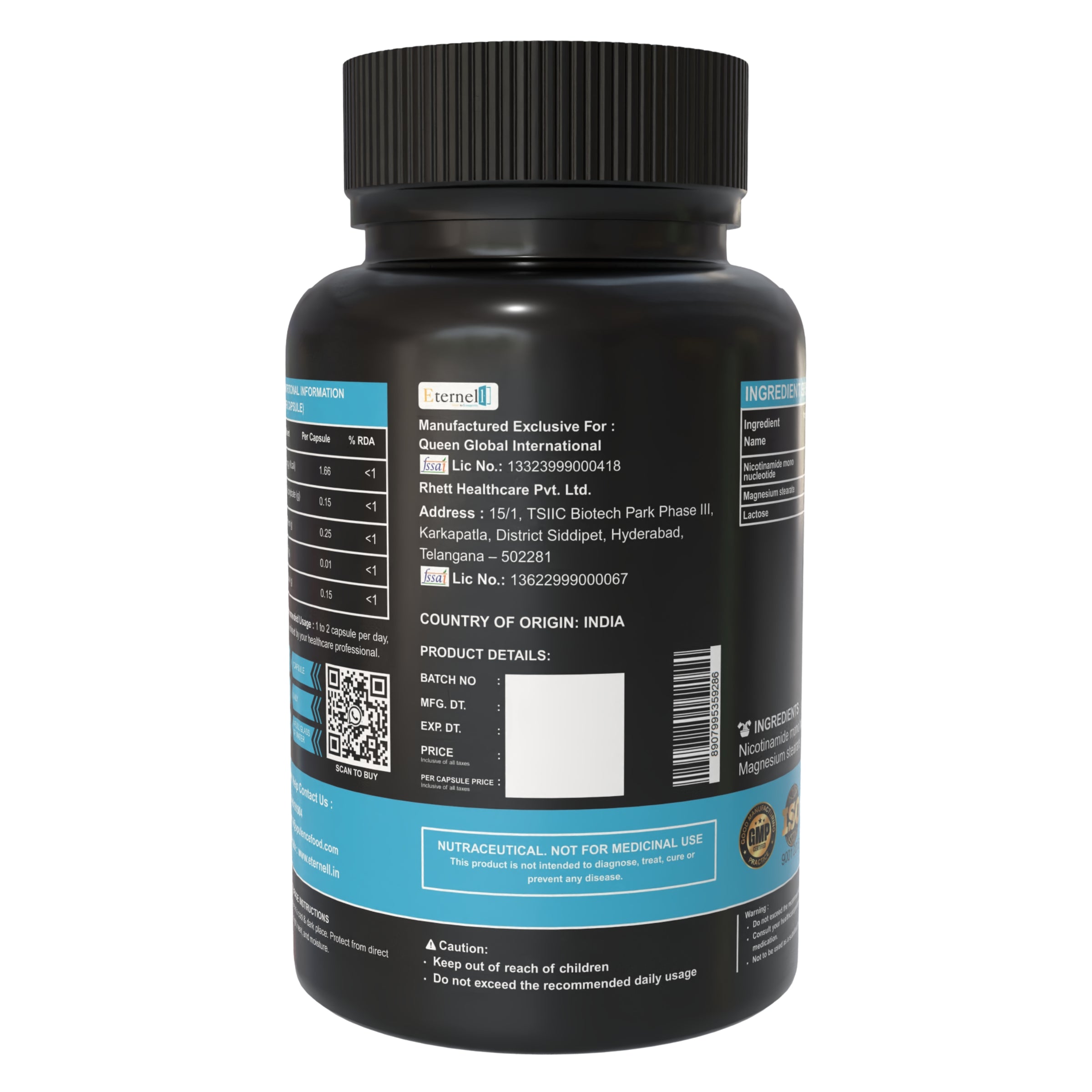 β - NMN Capsule - 410mg
