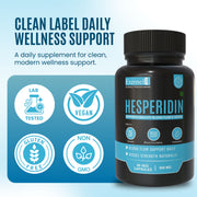 Hesperidin Capsules 500 mg – Circulation & Heart Health Support