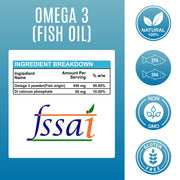 Omega-3 Fish Oil Capsules 500 mg – Heart & Brain Support