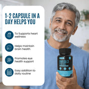 Omega-3 Fish Oil Capsules 500 mg – Heart & Brain Support