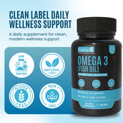 Omega-3 Fish Oil Capsules 500 mg – Heart & Brain Support