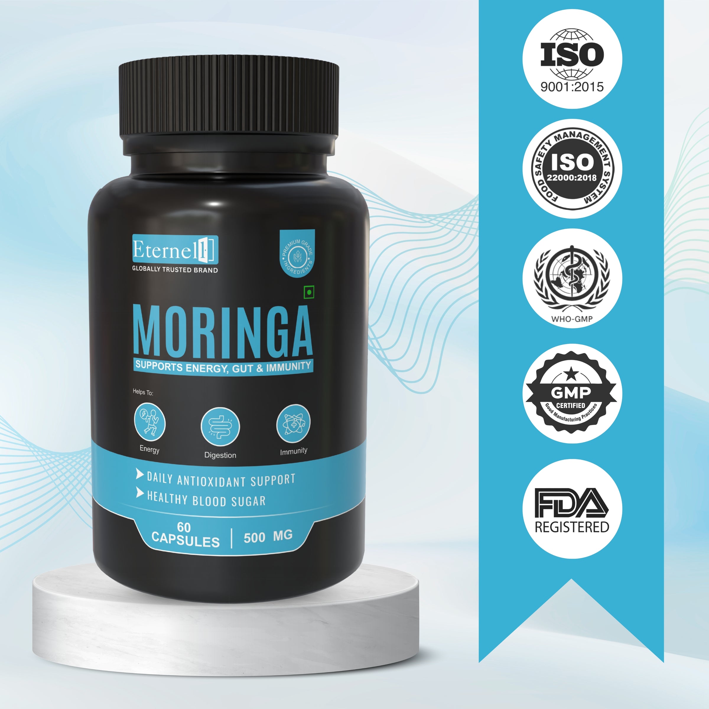 Moringa Capsules - 500 mg