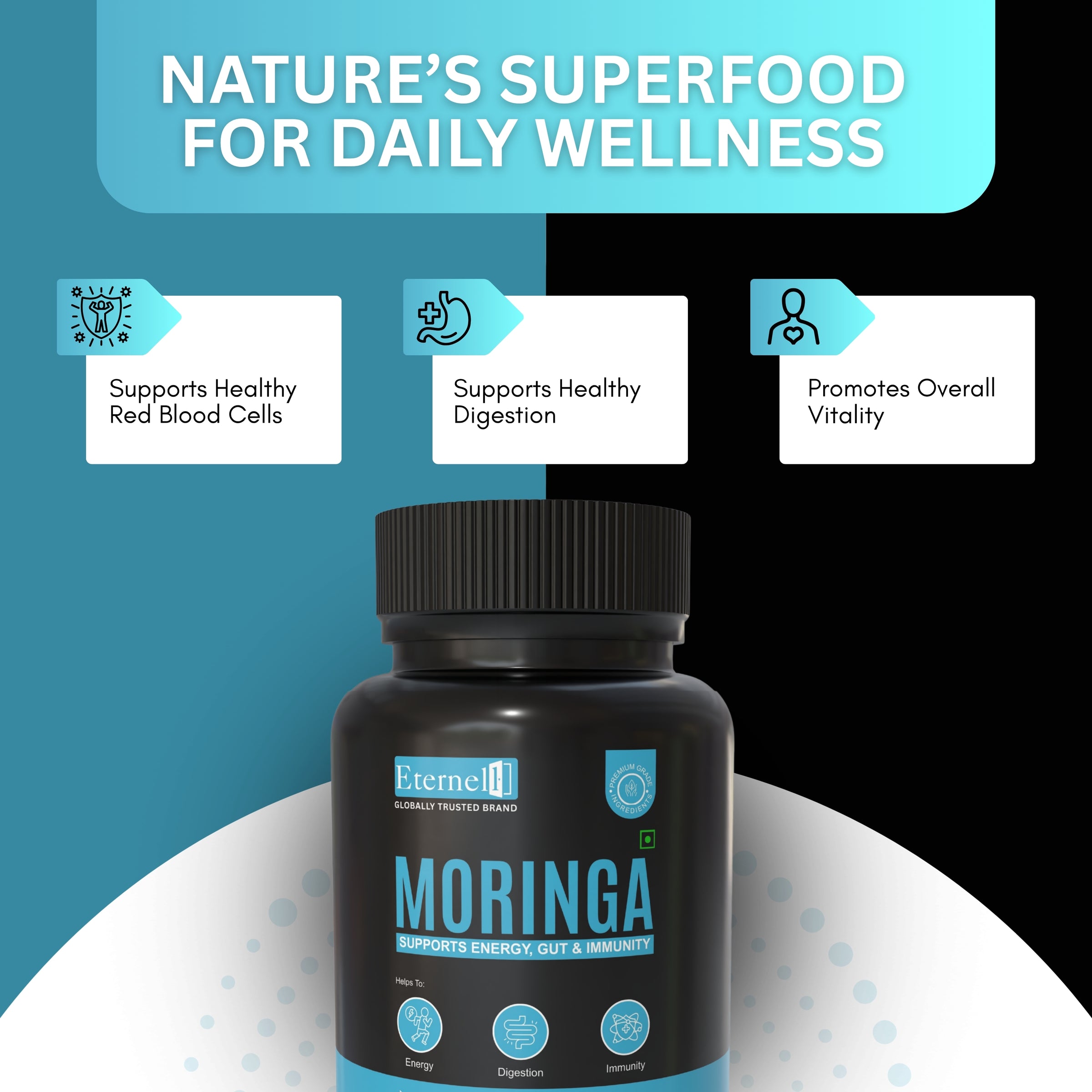 Moringa Capsules - 500 mg