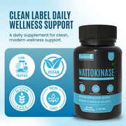 Nattokinase Capsules 250 mg – Heart & Circulation Support
