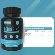 Berberine 500 mg – Blood Sugar & Metabolic Support