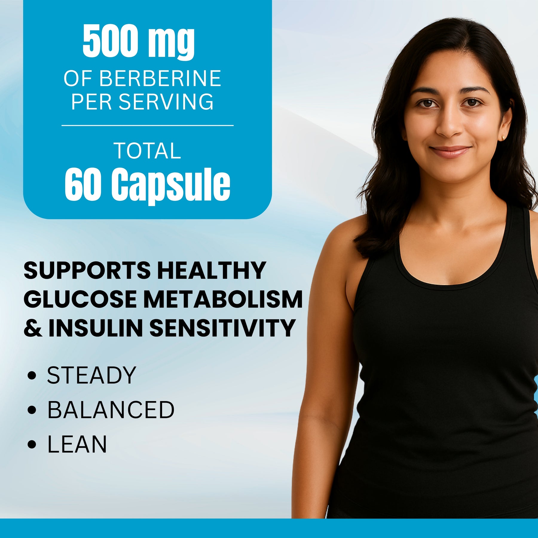 Berberine 500 mg – Blood Sugar & Metabolic Support