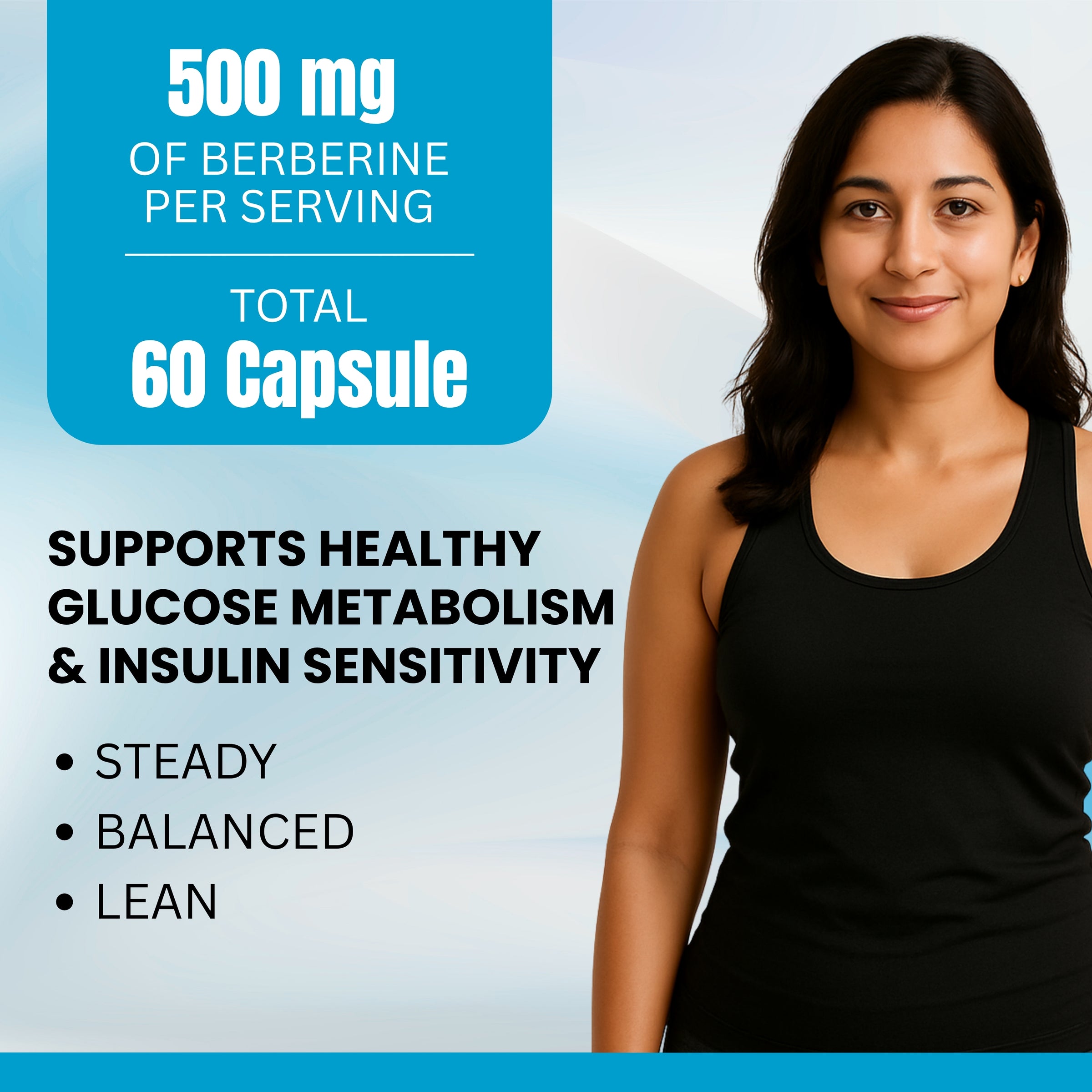 Berberine 500 mg – Blood Sugar & Metabolic Support